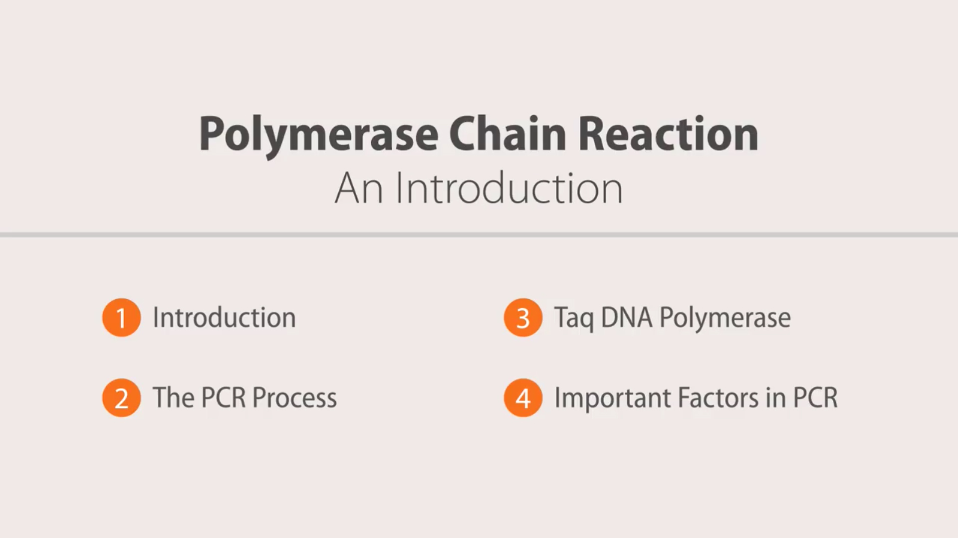 PCR-Introduction